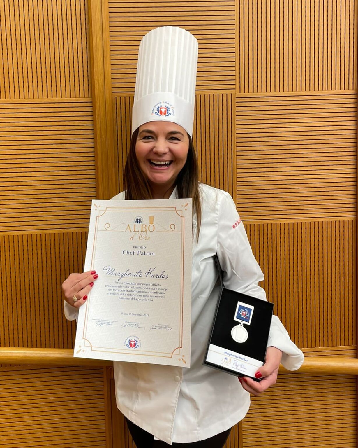 Chef Patron odebrany w parlamencie włoskim